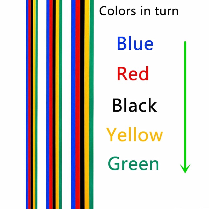 1 Miếng Dán Phản Quang Màu Cầu Vồng Trang Trí Xe Đạp MTB DIY