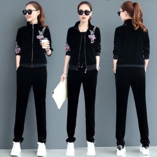 (sẵn )bộ nhung nữ hàng qccc(ảnh thật)