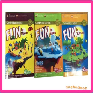 [GIÁ TỐT] Fun for Starters - Movers - Flyers (4th)