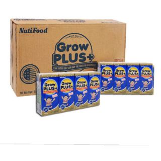 Sữa Bột Pha Sẵn Grow Plus Xanh 180ml (48 hộp)