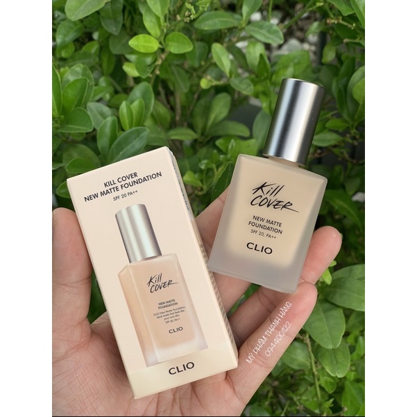 kem nền CLIO Kill Cover  New Matte Foundation