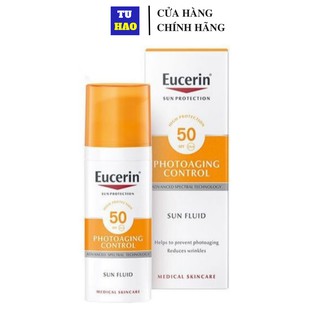 Kem chống nắng giúp ngăn ngừa lão hóa da Eucerin Sun Fluid Photoaging Control SPF50 50ml