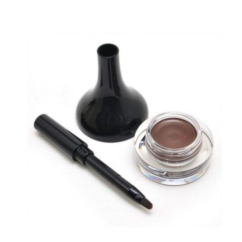 Gel Kẻ Mắt Tonymoly Kèm Cọ Màu Nâu Gel Eyeliner 02 Brown - Cọ Kẻ Mắt Nước Tonymoly Màu Nâu Brown