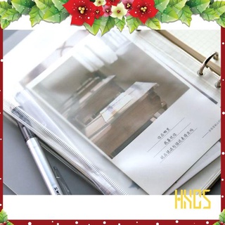 Túi ZIP PVC Phụ Kiện Sổ Còng A5 6 lỗ Pvc Trong Suốt Có Khóa Kéo Tiện Dụng