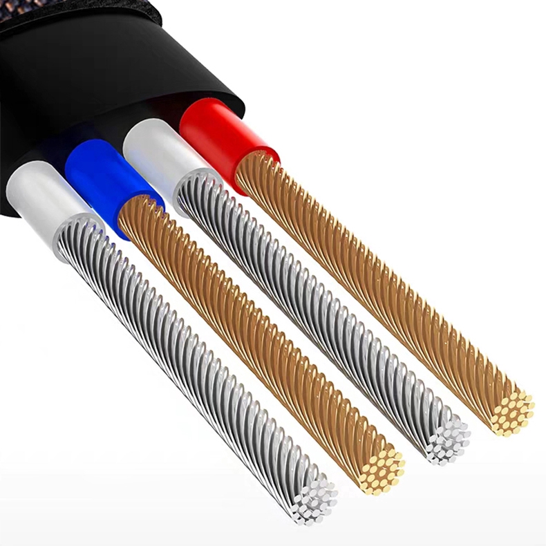 Dây cáp sạc nhanh 5A đầu 5A Fast Charging Cable Micro Usb/TypeC/IPAndroid Phone Oppo A5 Samsung A50 Quick Charger USB