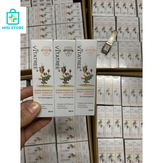 [Date 2026] Chai xịt giảm đau họng keo ong Vitatree 30ml xịt họng vitatree, xịt keo ong vitatree