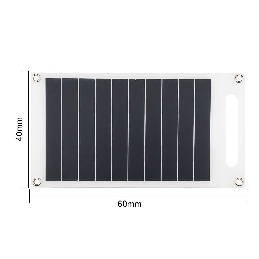 DIYMORE Bảng sạc năng lượng mặt trời 5V 10W / 6V 1W Bảng sạc USB Mô-đun năng lượng mặt trời di động