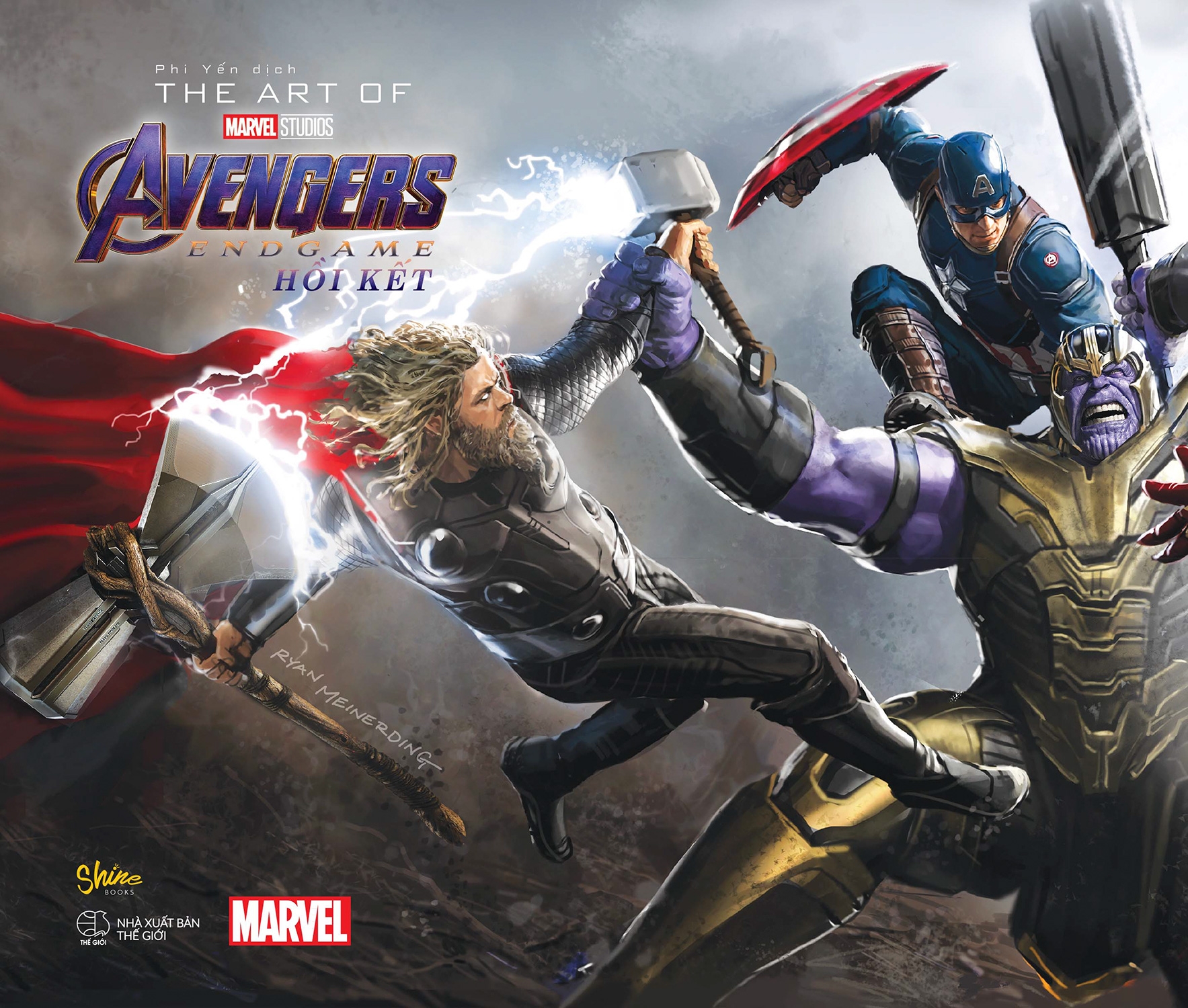 Sách The Art Of Marvel Studios Avengers Endgame - Hồi Kết