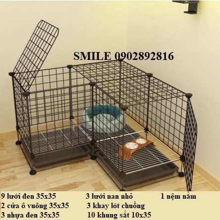 (BỎ SỈ) TẶNG KÈM CHỐT ,TẤM LƯỚI SẮT, TẤM NHỰA GHÉP LÀM CHUỒNG QUÂY THÚ CƯNG,LÀM KỆ
