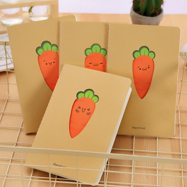 Sổ Tay Cà Rốt Khổ A5