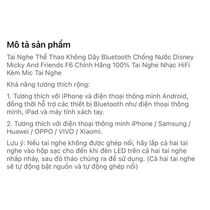 Tai Nghe Bluetooth Tsum Lotso Hồng x Disney Chính Hãng