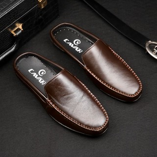 Giày mọi nam da bò thật chính hãng Cavan tinh tế thời thượng C33666