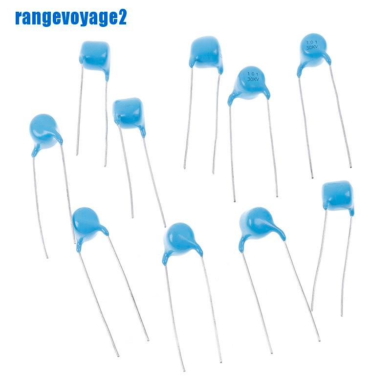 VN Bộ 2 Tụ Điện Gốm Cao Áp 30kv 100p 100pf 101 30kv 101k | BigBuy360 - bigbuy360.vn