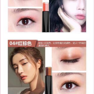 PHẤN MẮT THỎI NOVO 2 LINE STEREO TWO LINE EYE SHADOW