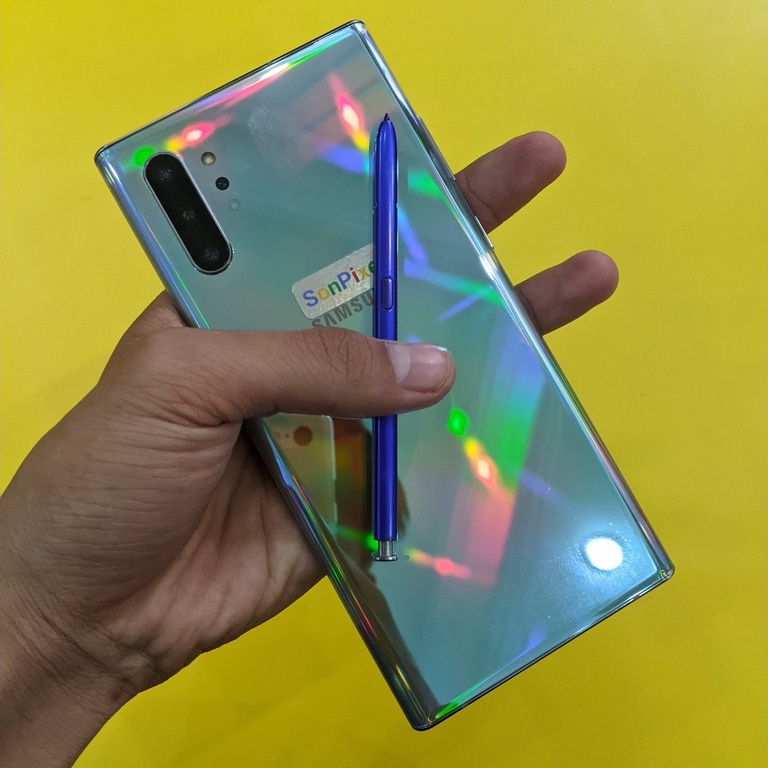 Điện thoại Samsung Note 10 Plus 5G, Điện thoại Chip Exynos 9825, Ram 12GB, Bộ nhớ 256GB, Màn hình 2K+, Sơn Pixel