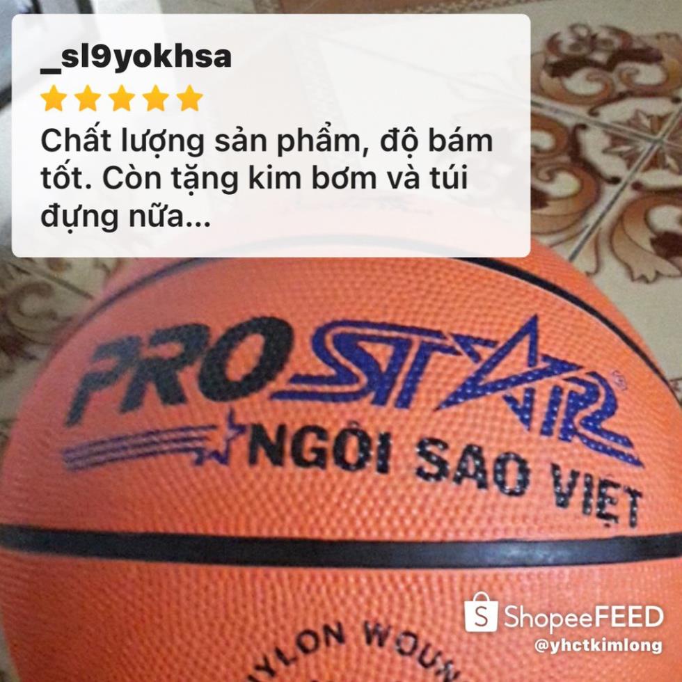 Quả bóng rổ chính hãng Prostar tiêu chuẩn thi đấu