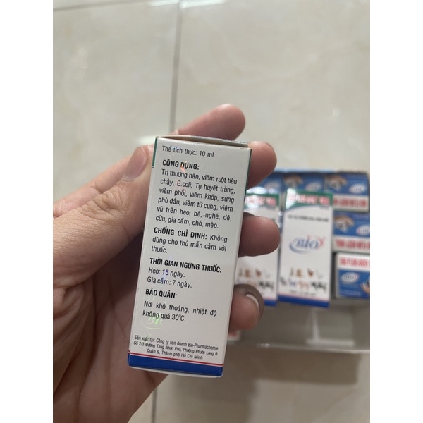 Dung dịch BIO FLOR DOXY ORAL chai 10ml