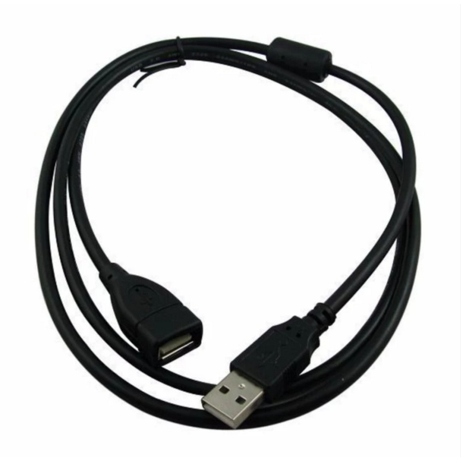 [Mã ELFLASH3 hoàn 10K xu đơn 20K] Dây usb nối dài 3m đen chống nhiễu