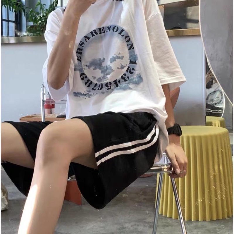 Quần short nam nữ shop cossi, quần đùi nam nữ unisex in hình dream