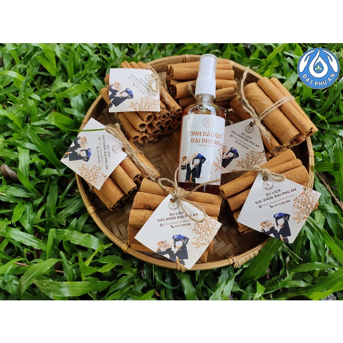Tinh dầu quế Đại Phú An nguyên chất chai 10ml - Tinh hoa từ vùng đất Tây Bắc