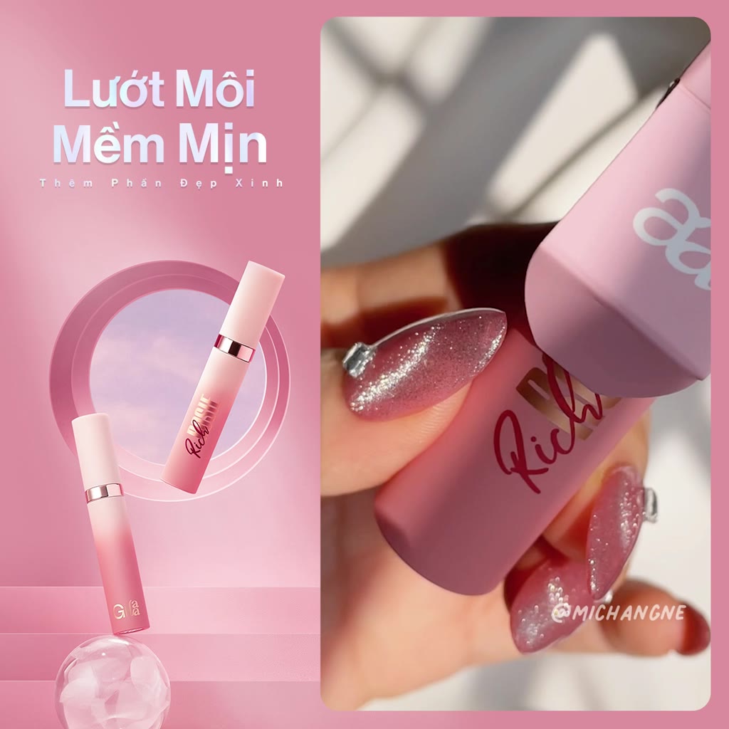 Son kem lì Gilaa long wear lip cream (5g) Rich Rosie Collection | BigBuy360 - bigbuy360.vn
