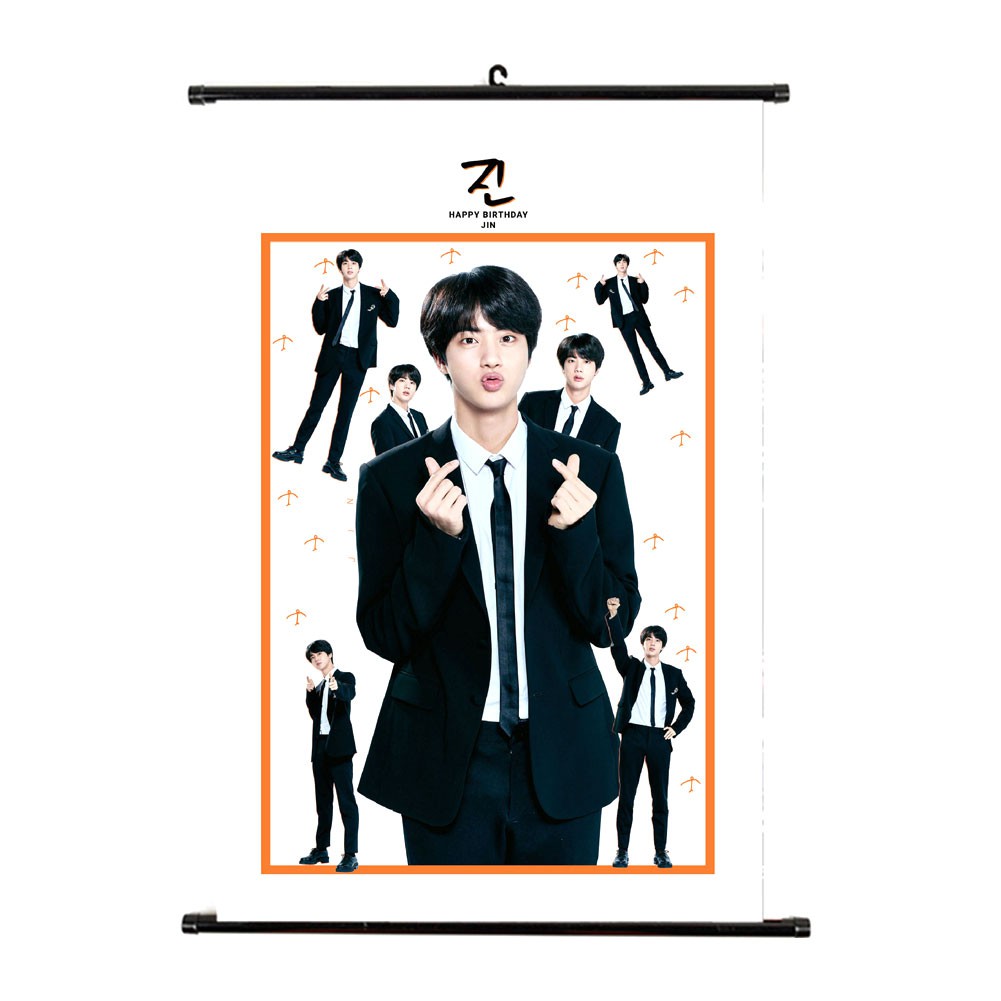 Poster Trang Trí In Hình Nhóm Nhạc Bts 2019 Jungkook Suga Jimin J-Hope