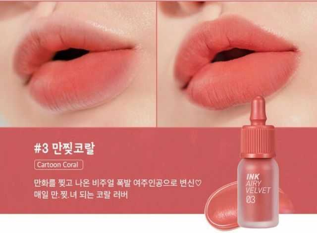 Son kem lì INK AIRY VELVET TINT (Bản 2019) | Thế Giới Skin Care