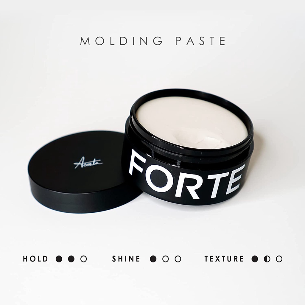 Sáp vuốt tóc tạo kiểu giữ nếp tóc chính hãng FORTE Molding Paste loại 75ml hương Chanh vani