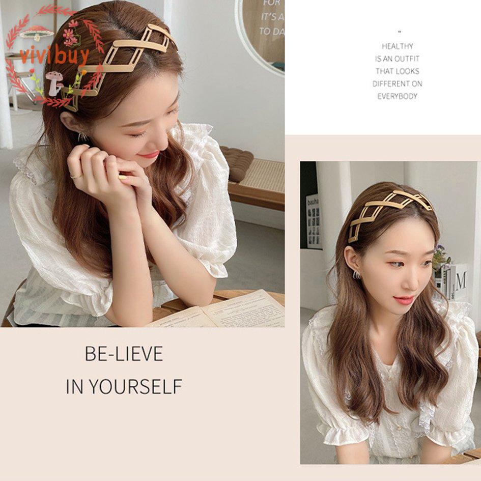 Băng đô cài tóc chống trượt có thể thu gọn phong cách Nhật Hàn
 | BigBuy360 - bigbuy360.vn