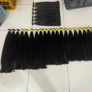 Tóc Nối 45cm Tự Nhiên – Chất Lượng Cao, Không Rối, Không Xơ