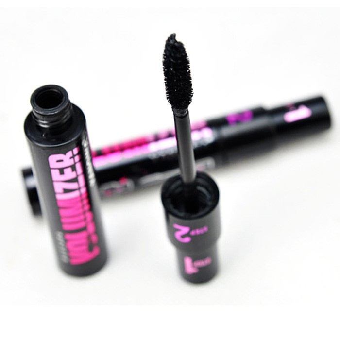 Mascara chuốt mi dài sợi tơ tằm 4D 2 trong 1