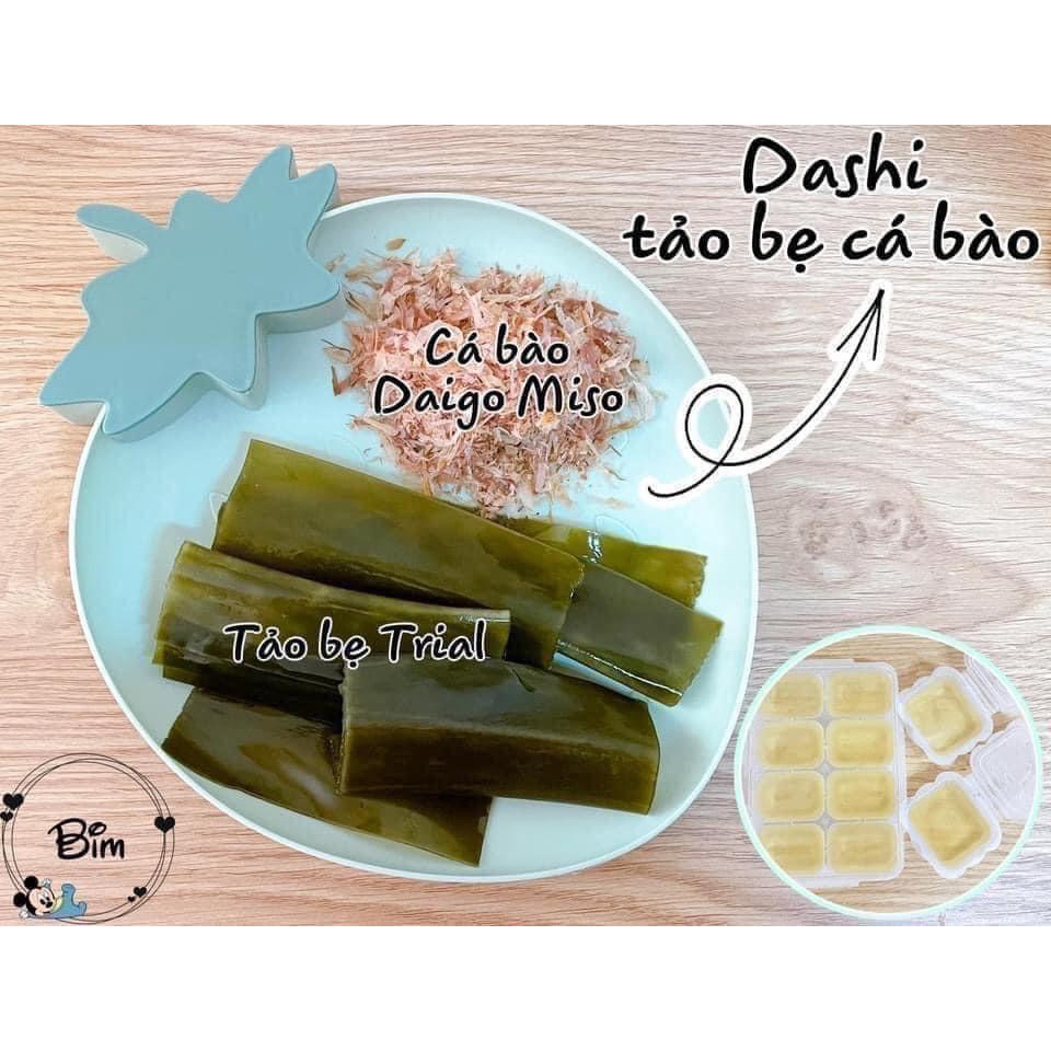 Cá Bào Tảo Bẹ Nấu Dashi Cho Bé