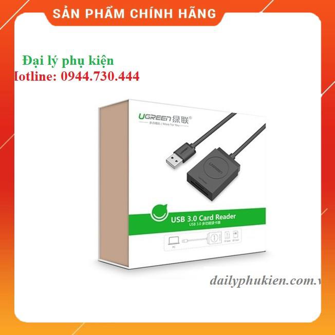 Đầu đọc thẻ nhớ USB 3.0 Ugreen 20250 dailyphukien