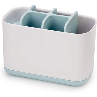 (Hàng Đức) Khay đựng bàn chải đa năng Joseph Easy-Store 70501 trắng xanh