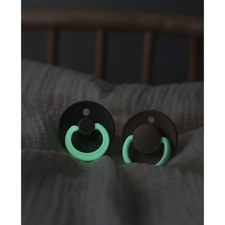 Ti giả Bibs silicon De Lux Pacifier Đan Mạch cho bé