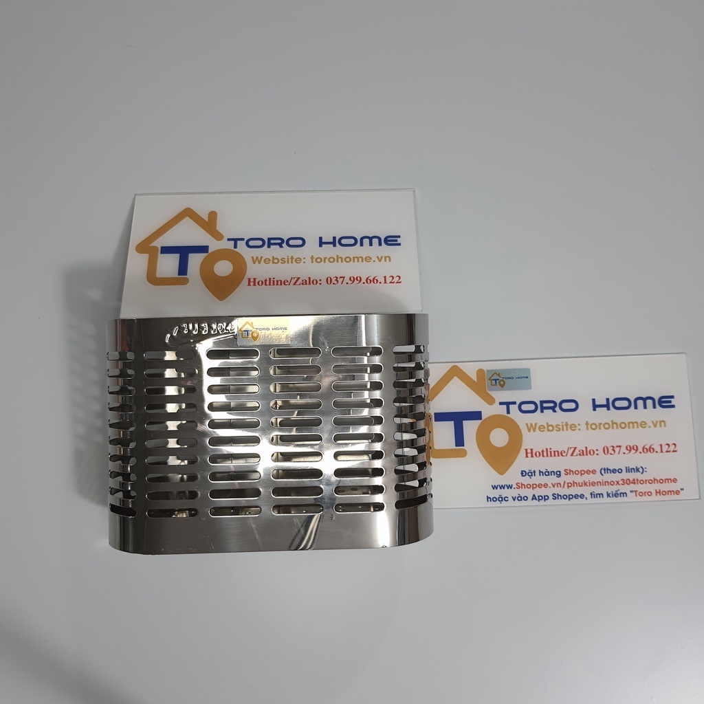 Ống đũa inox 304 loại 2 ngăn OV-4 Toro Home, Cam kết chất liệu inox Chuẩn 304