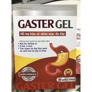 [Chính hãng] Gel giảm trào ng Gaster gel hộp 20 gói