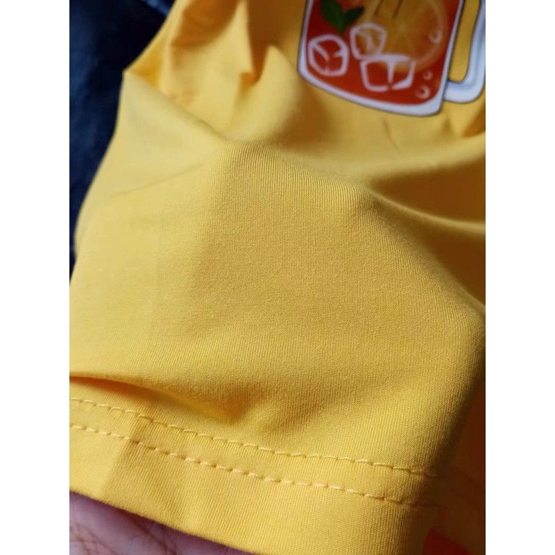 (CÓ SẴN) Áo thun nữ in ngắn tay dáng rộng trẻ trung hè 2021