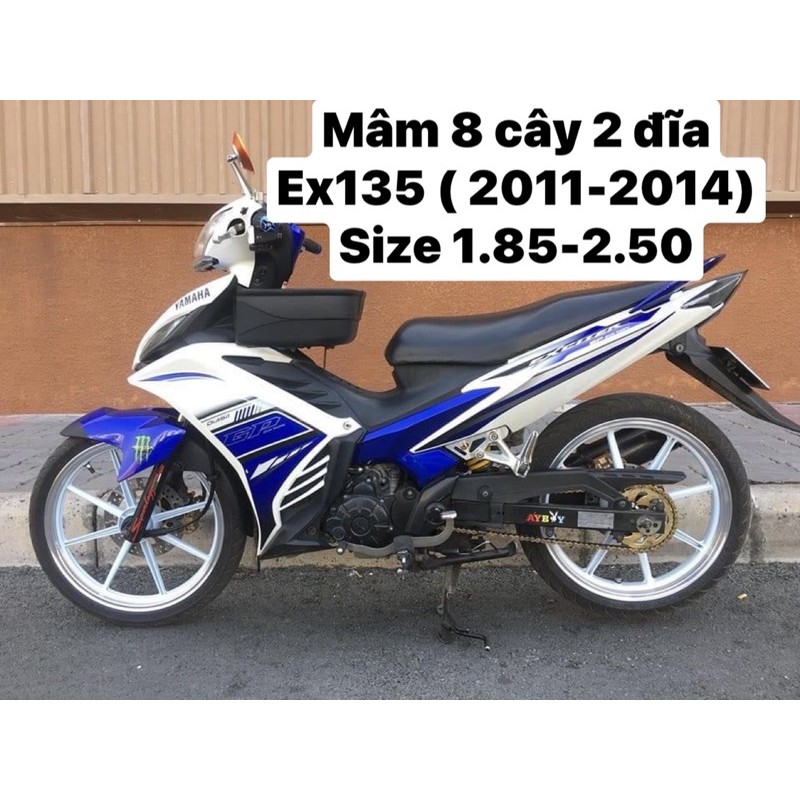 Vành Mâm RCB VARIO CLICK EX135 EX155 RAIDER SATRIA SIRIUS NVX155 chính hãng