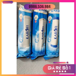 Bộ 3 lõi lọc nước gồm: số 1,2,3 karofi chính hãng ♥ 3 lõi thô