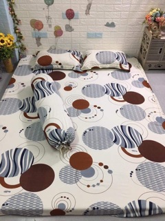 Bộ Drap thun Hàn Quốc size M6 (4 món)