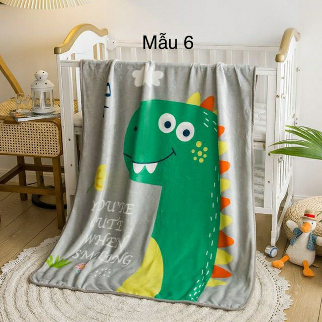 Chăn lông tuyết ấm áp mềm mại cho bé KT 100×140