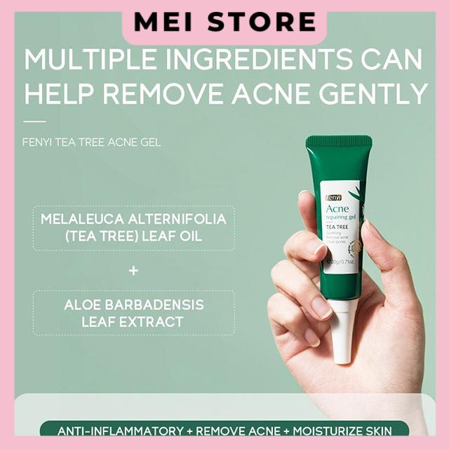 Gel Giảm Mụn FENYI Chiết Xuất Tràm Trà Làm Dịu Da Làm Sạch Lỗ Chân Lông 20g