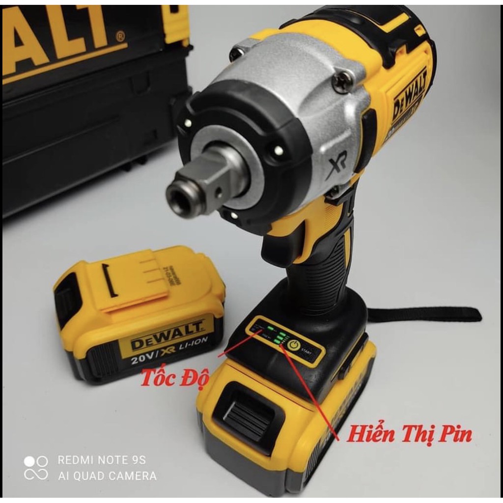 Máy Khoan Pin- Siết Bulong Dewalt 20v - 3 chức năng khoan vít mở ốc, lõi đồng không chổi than động cơ mạnh mẽ pin trâu