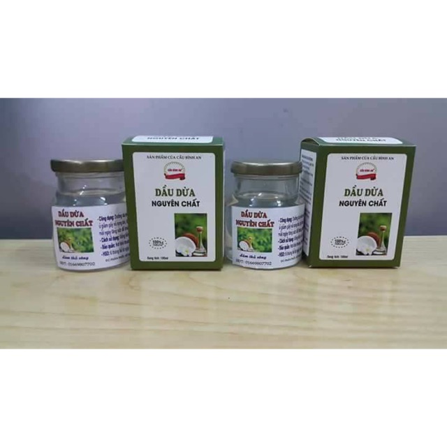 Dầu dừa nguyên chất