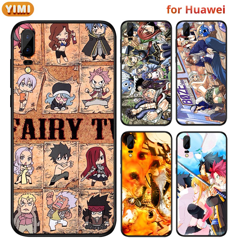 ỐP LƯNG Huawei nova Y90 11 11i 8I P40 P30 P10 4E pro plus Cover FairyTail Matte Soft Case