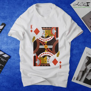 Áo Thun In Hình LÁ BÀI K Siêu HOT Độc Quyền - HoCha89 | Ảnh Thật - Vải Dày Đẹp - May Dây Cổ Hàng Xuất Khẩu