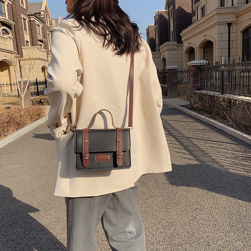 Túi xách nữ 💖 𝑭𝑹𝑬𝑬𝑺𝑯𝑰𝑷 💖 Túi đeo chéo mini phong cách Retro hàng Quảng Châu siêu hot T32