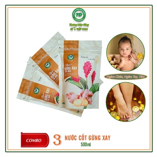 Combo ginbee - Gừng hạ thổ - Nước gừng xay - Trí Đức