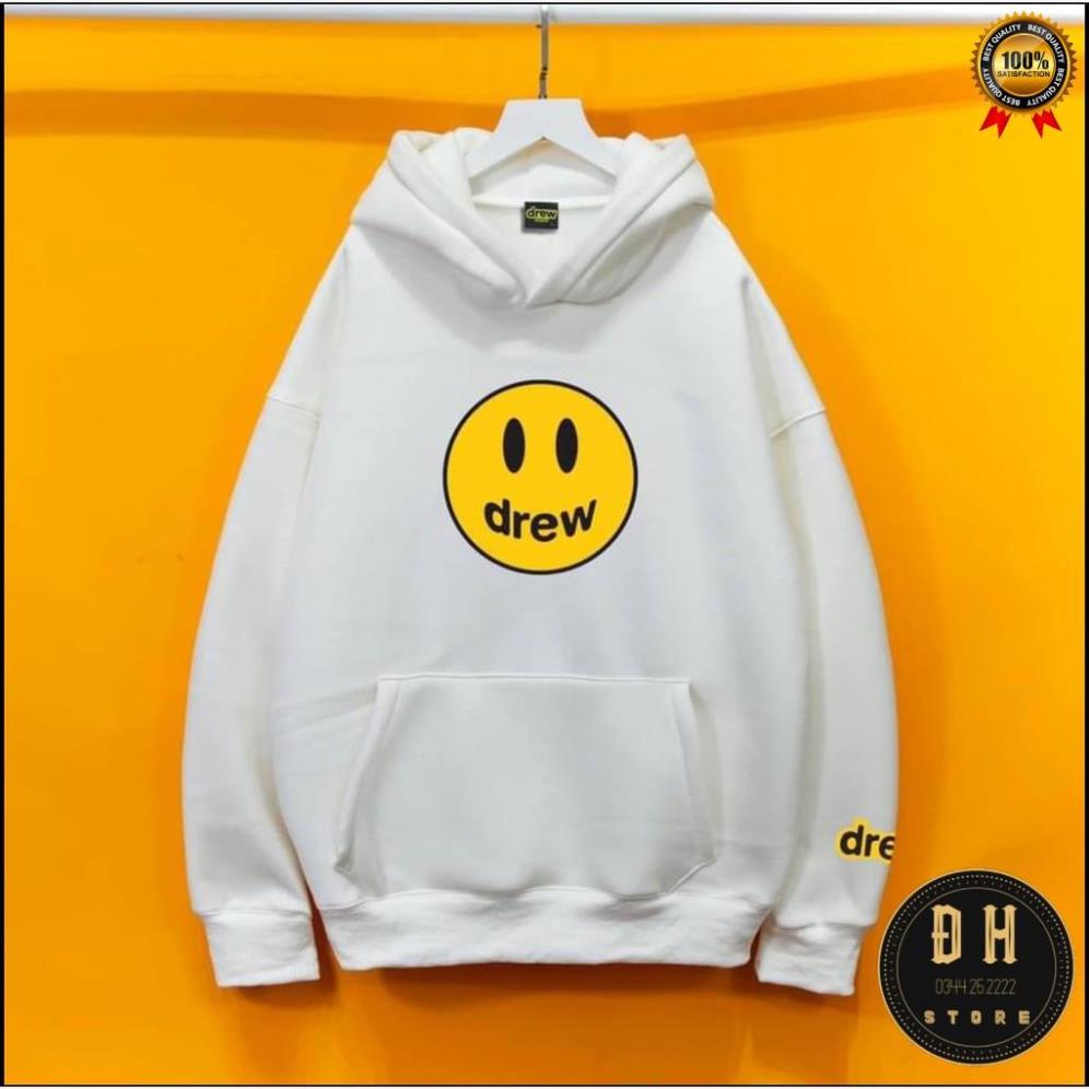 Áo Hoodie Drew House Mặt Cười Mũ 2 Lớp, Áo Nỉ Bông Hoodie Nam Nữ | BigBuy360 - bigbuy360.vn